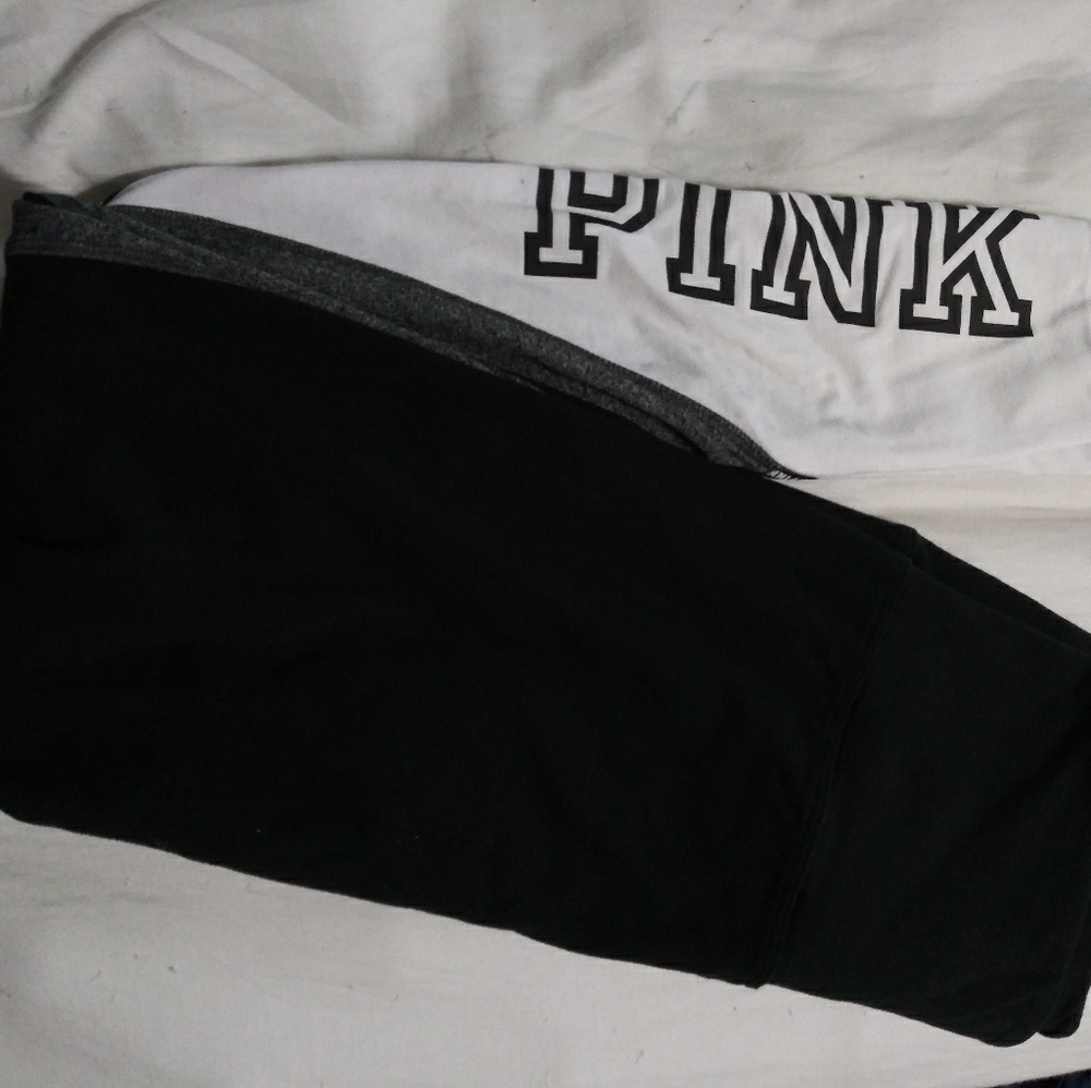 PINK cotton leggings